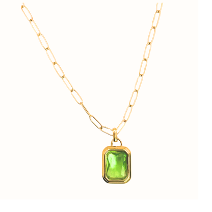 green ruby ketting