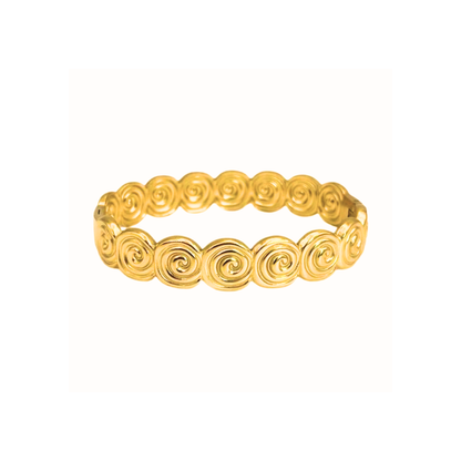 Spiral bangle